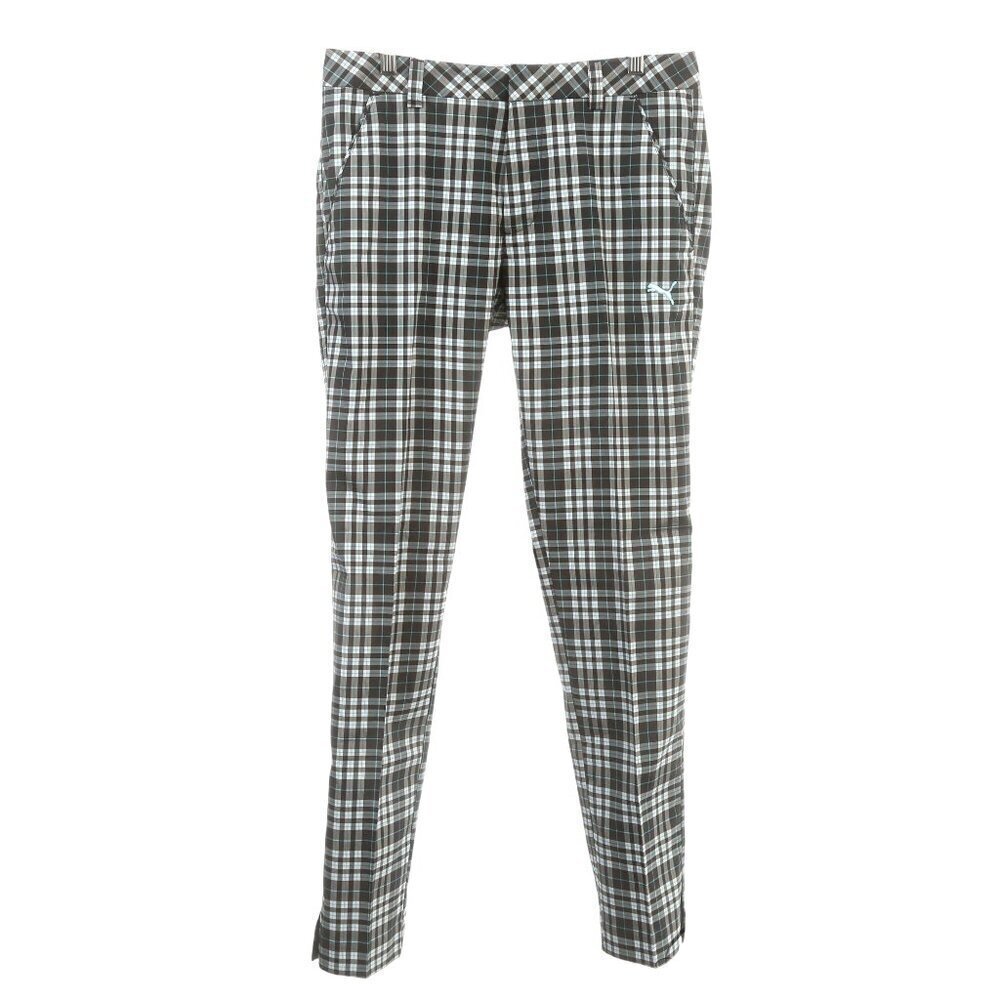 Puma Mens Plaid Checked Stretch Tartan Stretch Golf Pants 30 X 30 NWT MSRP $90